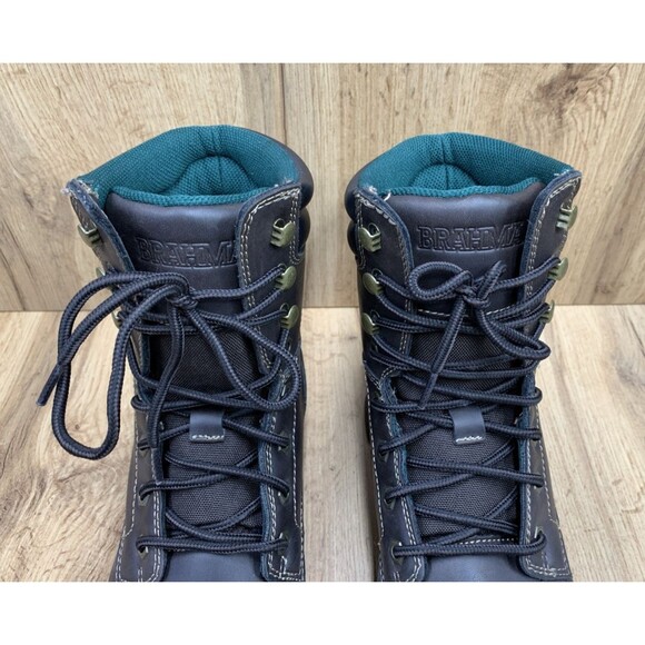 Brahma Steel Toe Oil Resistant Black Work Boots Size 8 ASTM F2413-18 main image 7